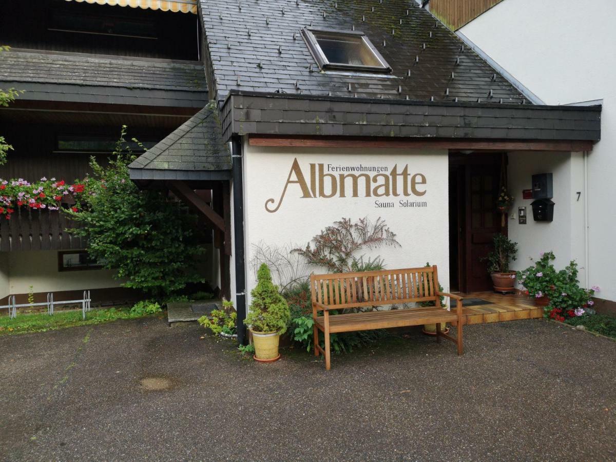 B4 Albmatte Apartment เมนเซนชวานด์ ภายนอก รูปภาพ